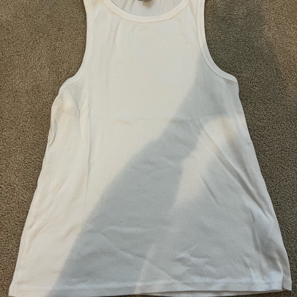 J. Crew Classic White Tank Top